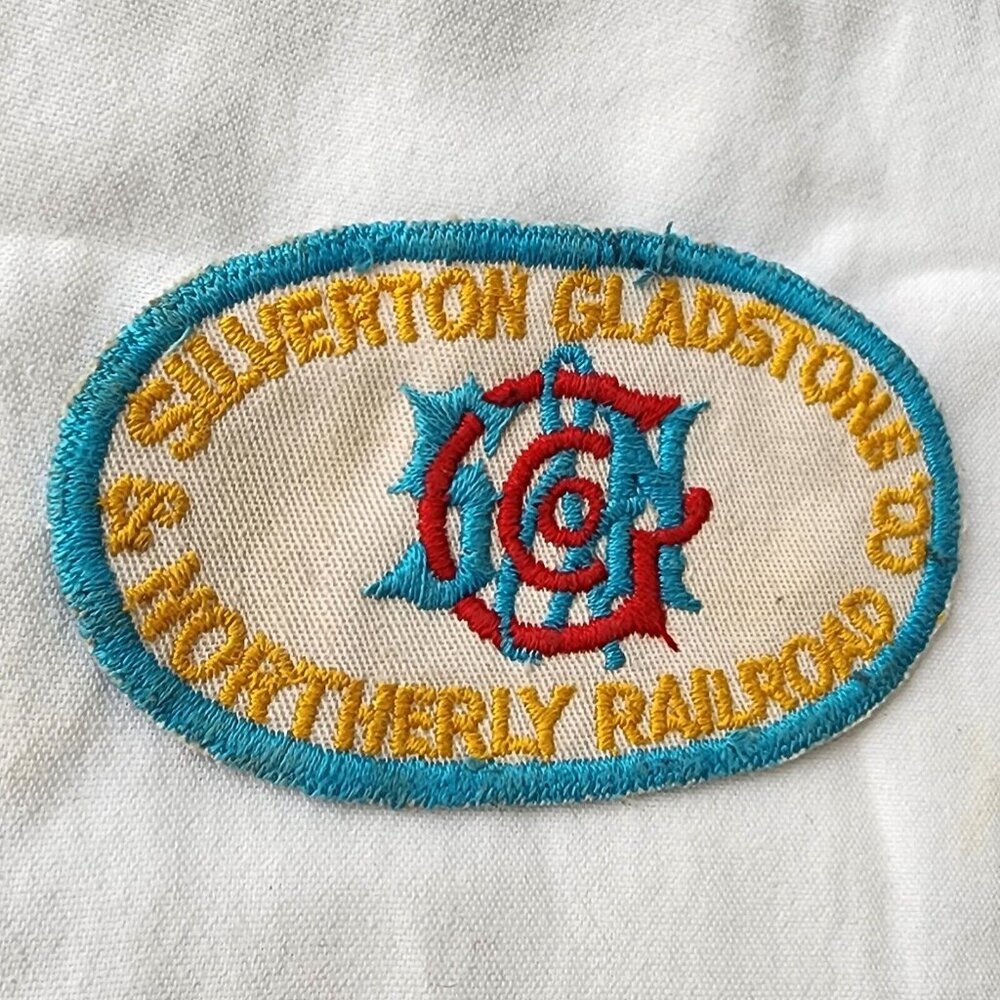 Silverton Gladstone Northerly Railroad Co SG&N Sew‎ On Embroidered Vintage Patch - Picture 3 of 4